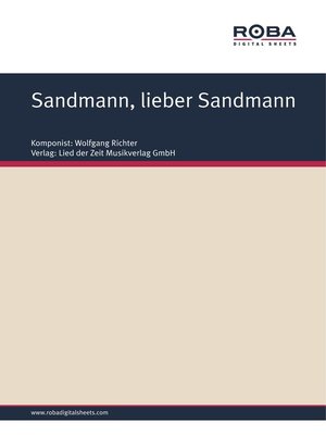 cover image of Sandmann, lieber Sandmann